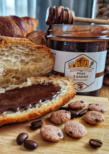 Miód kremowany z kakao 400g
