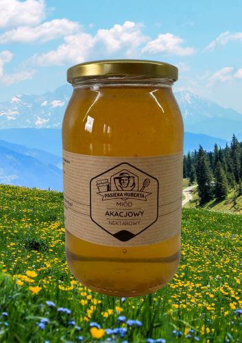 Miód Akacjowy 1,2kg