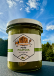 Miód kremowany z matchą 400g